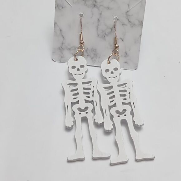 Skeleton earrings - Picture 1 of 3